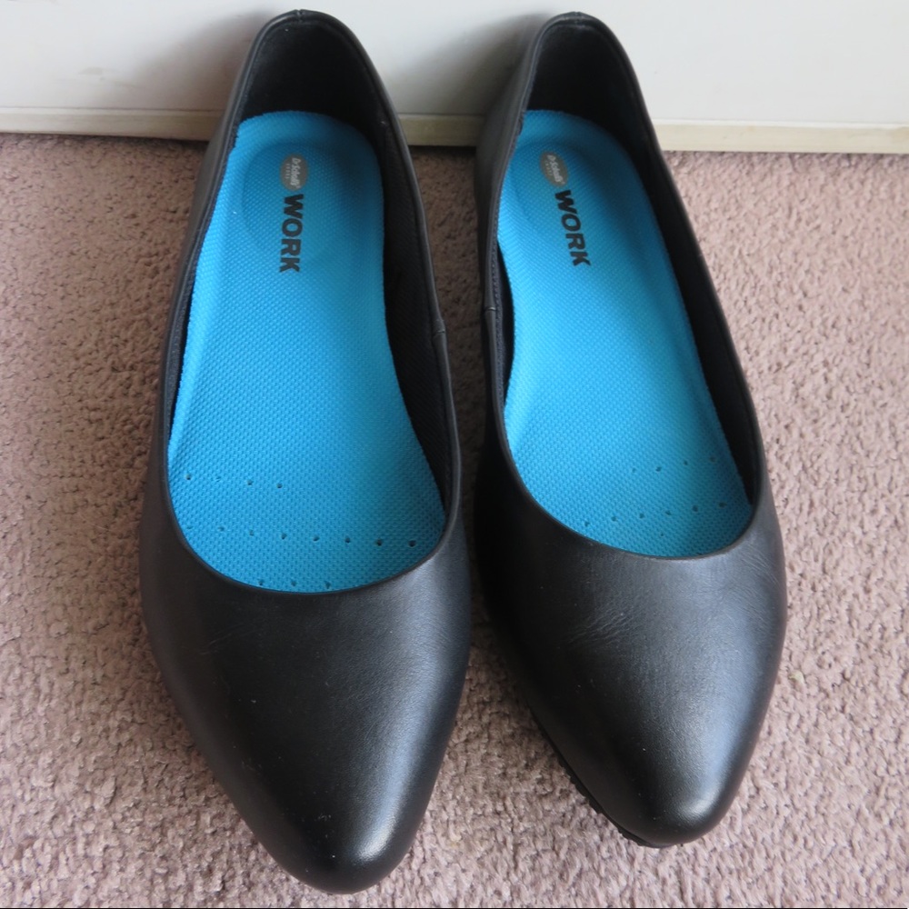 Dr. Scholl’s Black Work Flats